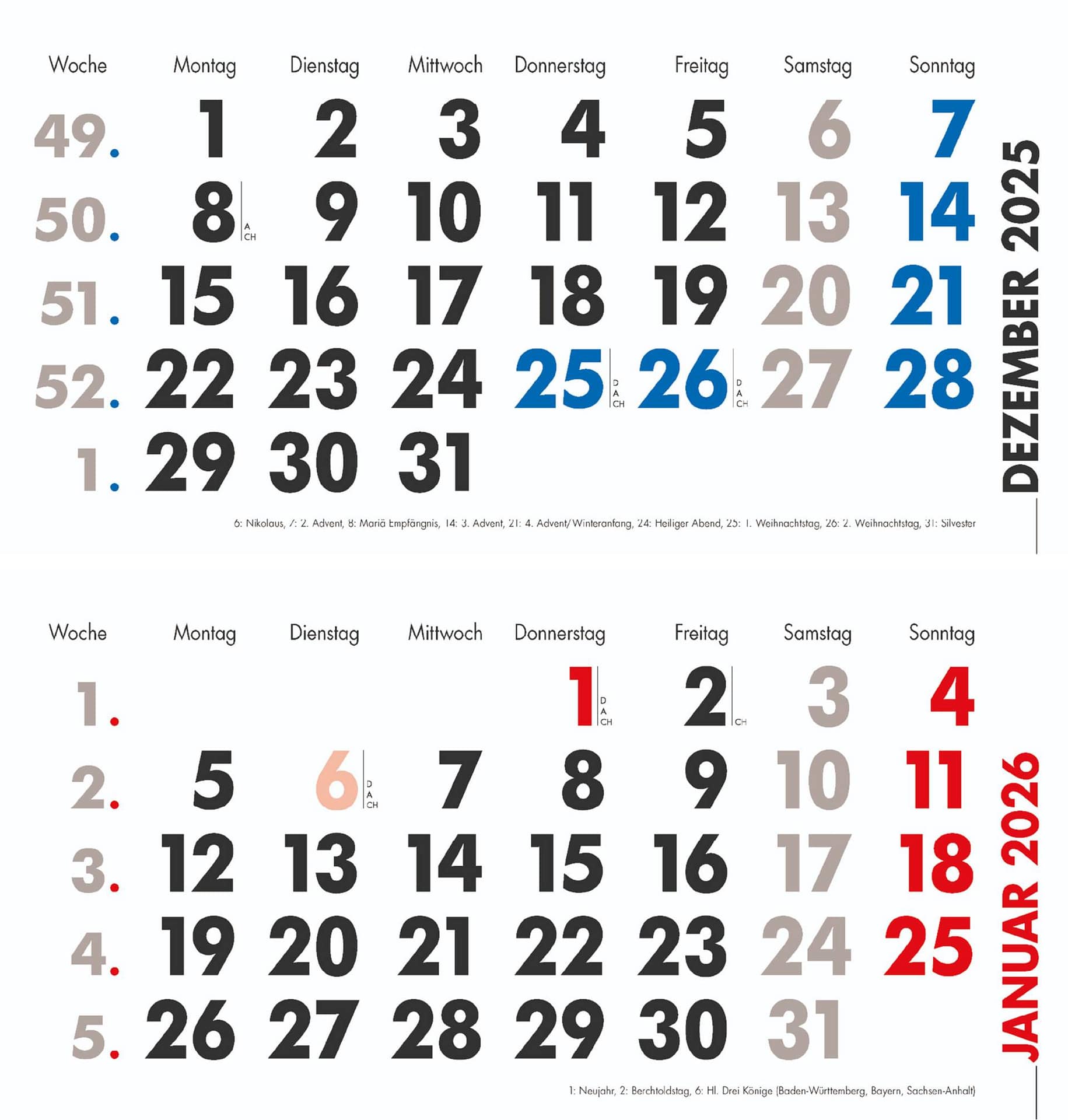 Kalenderblatt