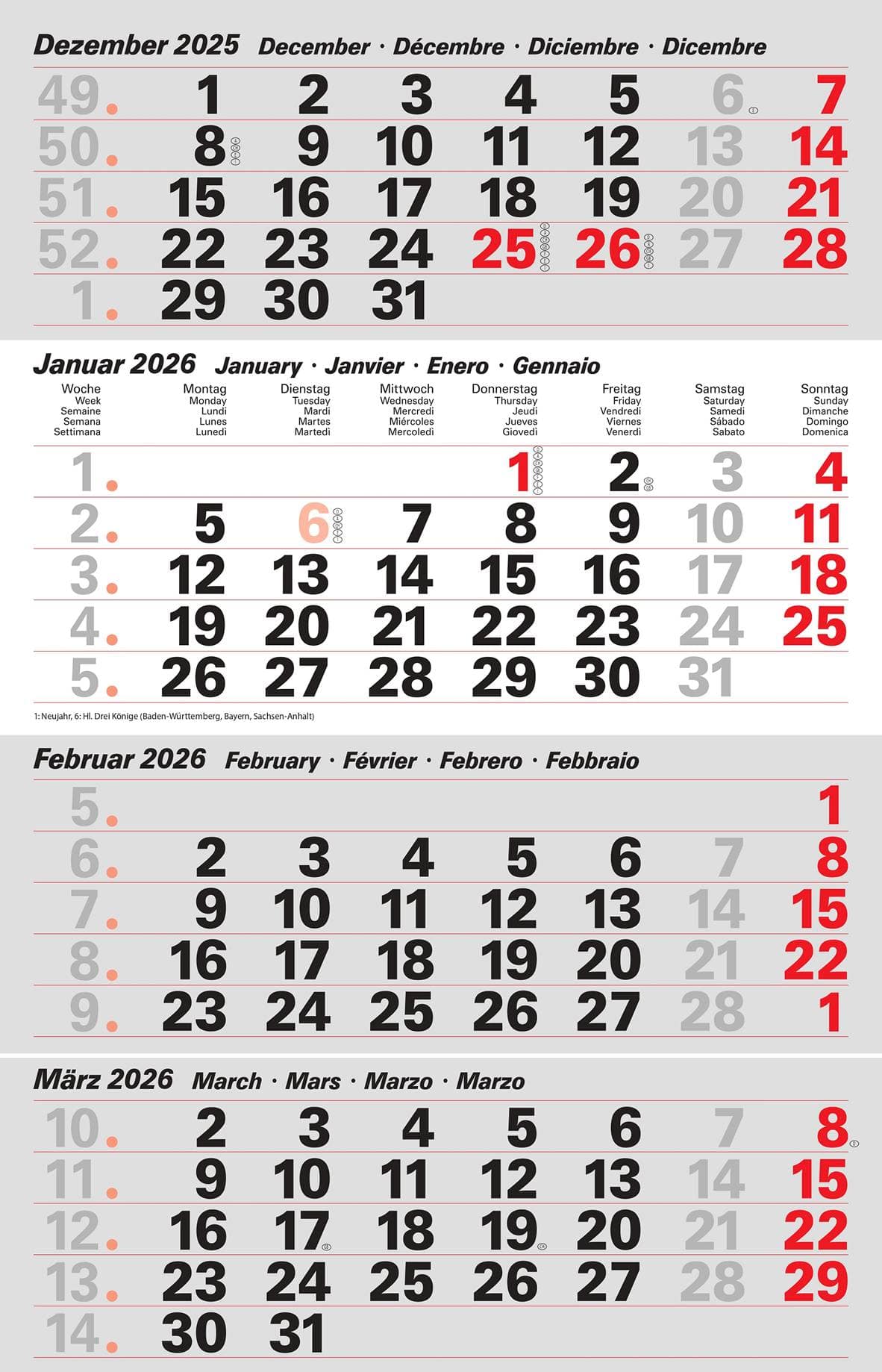 Kalenderblatt Kalenderblatt